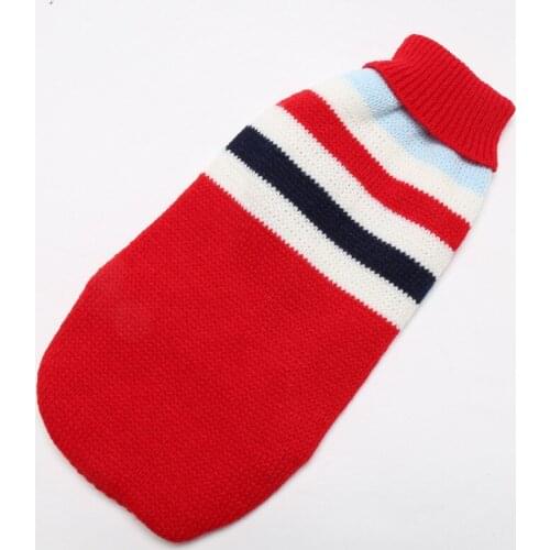 Fashion Pet Dog Puppy Clothes Autumn Winter Teddy Labrador Golden Retriever Small Medium Large Dog Sweater Pet Supplies