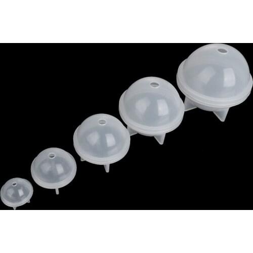 DIY Sphere Silicone Mold Resin Craft Ball Jewelry Making Mould Transparent Ball Pattern Die Handmade Home Craft Making Supplies