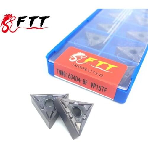 TNMG160404 BF VP15TF External Turning Tools Carbide insert High quality Lathe cutter CNC tool