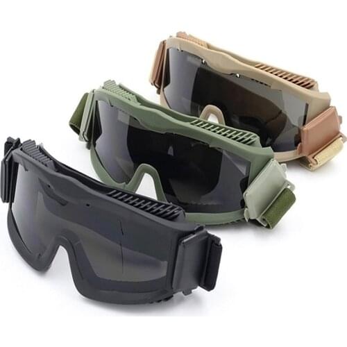 Military CS Wargame Ballistic Goggles Hunting Shooting Glasses Tactical Sunglasses Protection Eyewear Anti-fog Airsoft Glasses