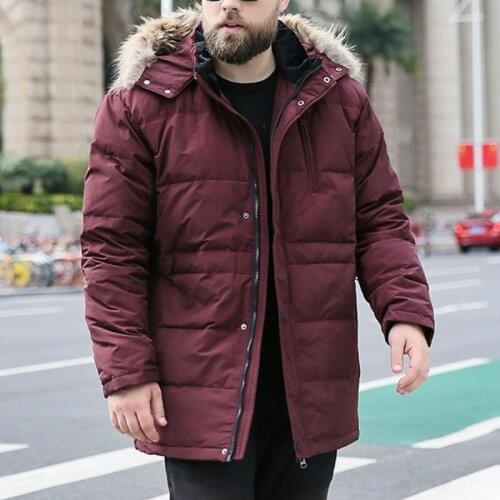 Winter warm down jackets Men 5XL 6XL 7XL 8XL 9XL 10XL Bust 170cm Plus size down jacket men 2 colors
