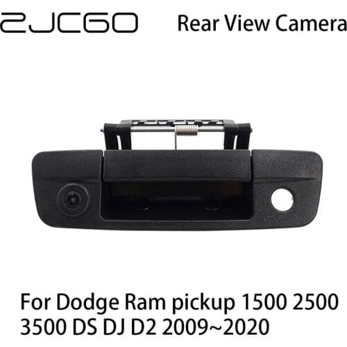 ZJCGO Car Rear View Reverse Back Up Parking Camera for Dodge Ram pickup 1500 2500 3500 DS DJ D2 2009~2020