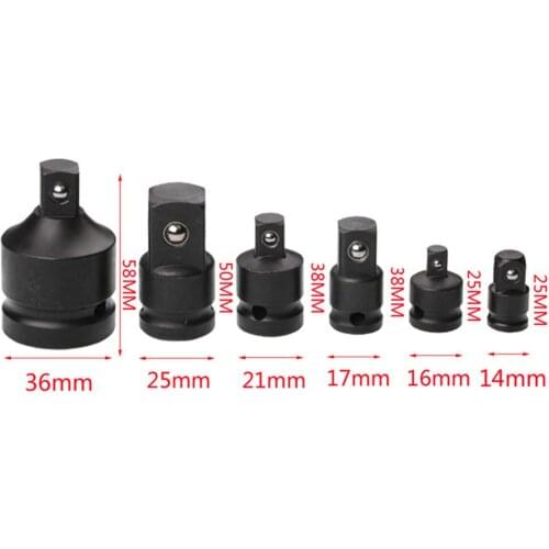 1/4 3/8 1/2 3/4 chrome molybdenum steel Air Impact Wrench Converter Socket Joints Ratchet Drive Adapter