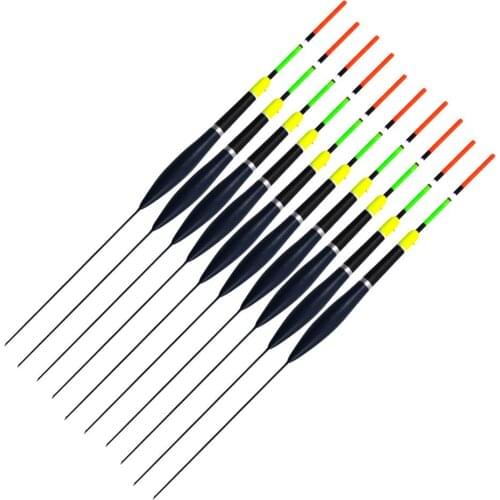 10pcs Paulownia Fishing Floats 5g 26cm Bobbers for Carp Fishing Wood Buoy Flotador Boyas Pesca Fishing Accessories Tackle