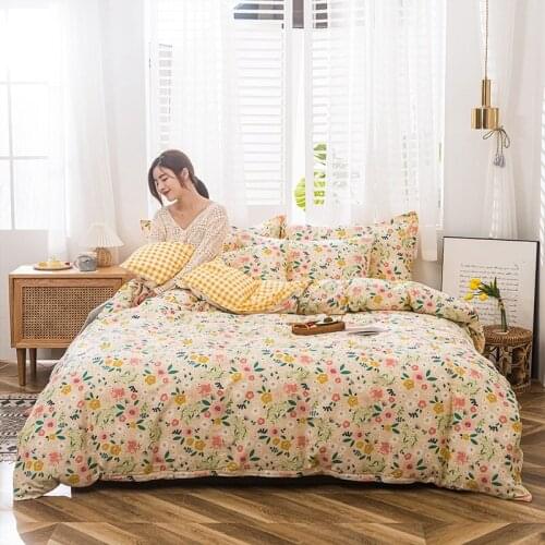 100% cotton Duvet Cover printing quilt cover Single Double Queen King comforter cover high quality Bedding cover