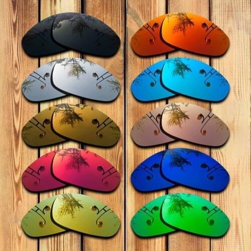 2 Pairs 100% Precisely Cut Polarized Replacement Lenses for Juliet Sunglass - Many Colors