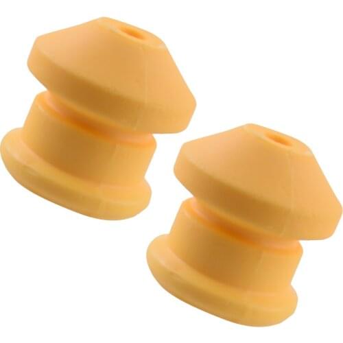 2pcs/Set 15783030 Yellow Auto Front Suspension Jounce Bumper Spring Fit for Hummer H3 H3T 2009 2010 Polyurethane