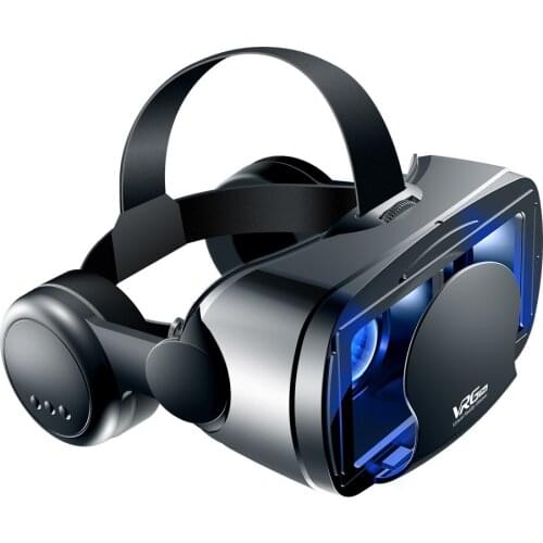 3D Helmet Virtual Reality VR Glasses For 5 To 7 Inch Smartphones 3D Glasses Support 0-800 Myopia VR Headset For Mobile Phone