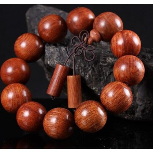 African Rose Pear Grass Beads Bracelet Hedgehog Rosewood 2.0 Men and Women Rosary
