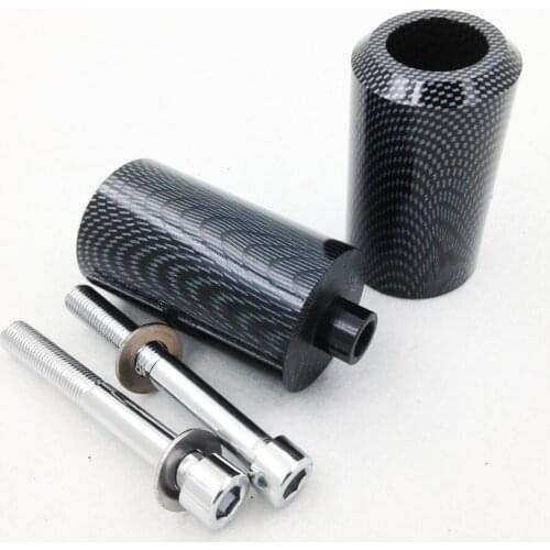 Aftermarket Free Shipping Motorcycle Parts No Cut Frame Slider Protector For Yamaha 1996-2007 YZF 600R Thundercat Carbon FIBER
