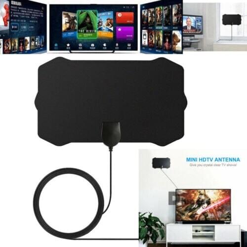 350 Mile Range Antenna TV Digital HD Skywire Antena Digital Indoor HDTV 1080P HD TV Antenna 3D11