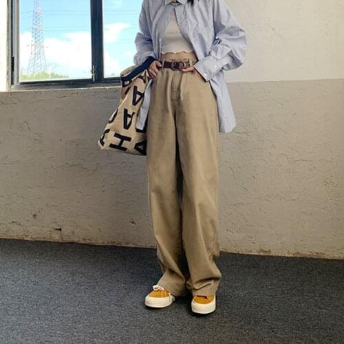 Wide Leg Jeans Woman Autumn Winter Casual Denim Pants Straight Loose High Waist Plus Size Boyfriend Jeans For Women