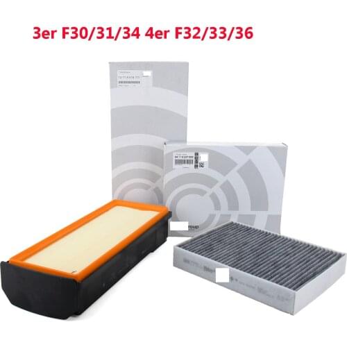 Original filter set for BM 3er F30/31/34 4er F32/33/36 64119237555 13718518111 air fitler genuine drop shipping