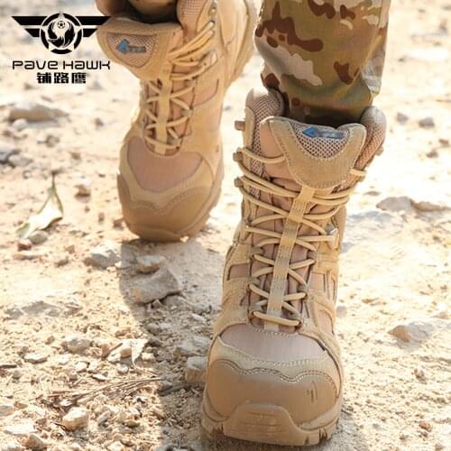 Desert army Tactical Military Leather Boots Men Combat Boots Mens Shoes Work Climbing Men Army Boots Snow Boots Zapatos women