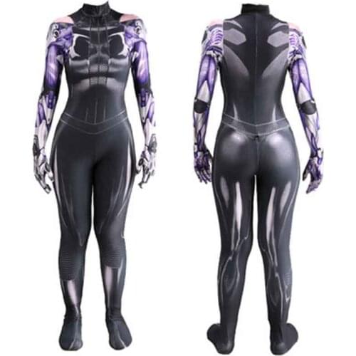 New Arrival Movie Alita Battle Angel Bodysuit Cosplay Costume Halloween Party Jumptsuit Costume Suit Free Shipping