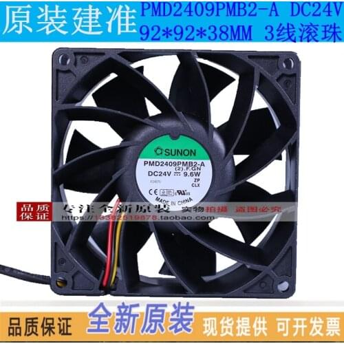 NEW SUNON PMD2409PMB2-A (2).GN9238 DC24V 9.6W cooling fan