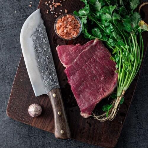 Slaughter knife bone-picking knife multi-purpose knife kitchen knife household cook knife cutting edge 5Cr15MoV steel