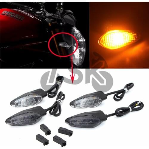For Ducati XDiavel Monster 1200 S 2014 2015 2016 2017 Motorcycle Front or Rear LED Turn Signal Indicator Light Blinker