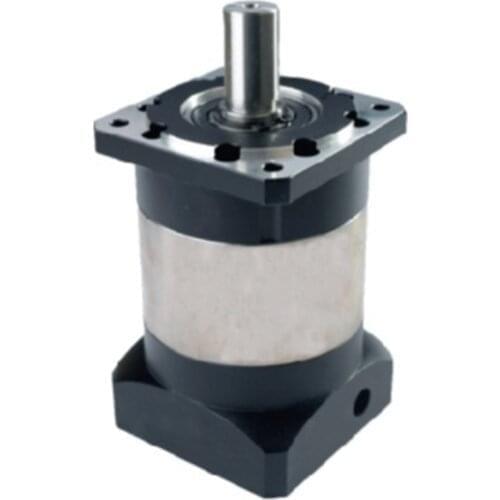 Planetary gearbox reducer 12 arcmin ratio 15:1 to 100:1 for 110 frame NEMA42 stepper motor input shaft 19mm
