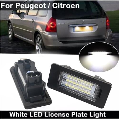 2Pcs Canbus Led Number Plate For BMW Number License Plate Light Lamp white For BMW E39 M5 E70 E71 X5 X6 M5 E90 E92 E93 M3