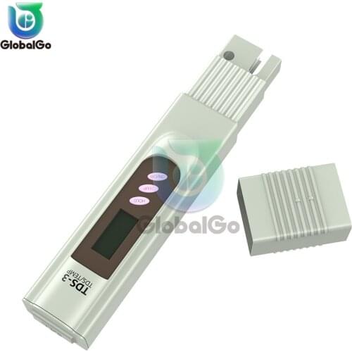 TDS-3 Digital PPM Liquid Meter Water Monitor Tester Meter Water Quality Purity Testing Measuring Filter Tool Pen 0-9990ppm