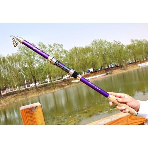 Ultralight 5KG Test Carbon Fiber Lure Fishing Rods 2.1m 2.4m 2.7m 3.0m 3.6m Hard Stream Telescopic Portable Fishing Tackle