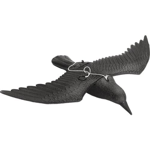 Flying Crow Hawk Decoy Weed Pest Control Repellent Garden Scarer Scarecrow
