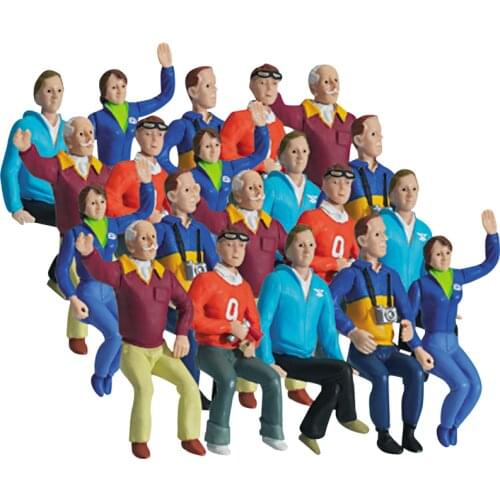 1/32 1:32 figure model stand spectators set