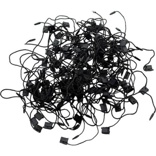 1000 Pcs Tag Rope Clothes Hemp Tag Cord Square Self Locking Rope String Cord Clothing Price Tag Label