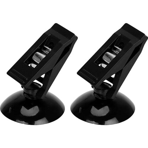 Auto Accessoris Car Clip with Suction Sucker 2 Pcs/Lot Holders For Sun Shade Curtain Cloth Auto Cards Ticket Clips Window Mount