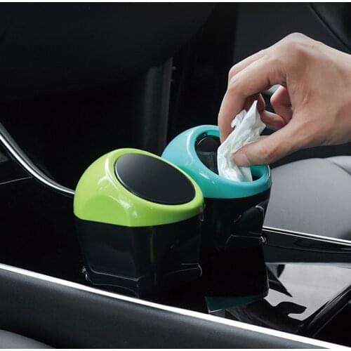 Car Center Control Garbage Can Cup Slot Standing Box Interior Container Box Trash Can For Tesla Model 3 X S Car Accessories