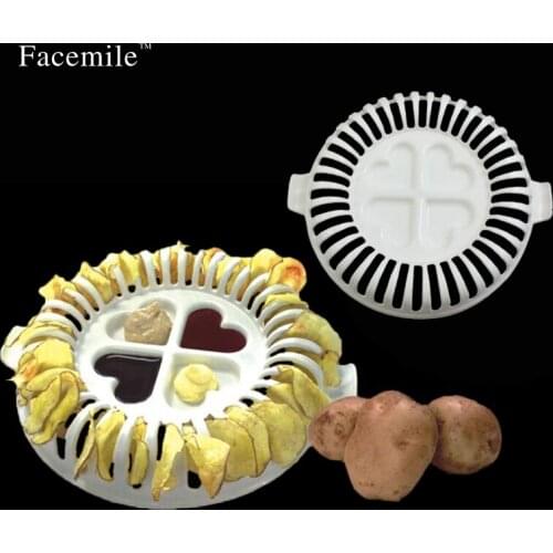 Potato Chips Baking Tray Microwave Oven Fat Potato Chips Maker Home Baking Tool Kitchen Baking Inserts Accessories Tools 52087