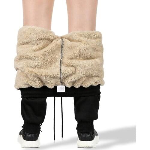 Cashmere Men Pants Joggers Lamb wool Sweatpants Mens New Streetwear Pants Fitness Clothing Fashion Casual Pant Men Plus size 8XL