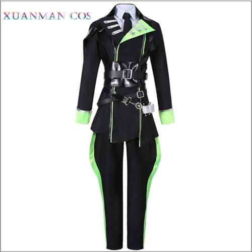 Twisted-Wonderland Cosplay Costume Sleeping Beauty Silver/Sebek Zigvolt Jacket Pants Women Uniform Outfit Asian Size