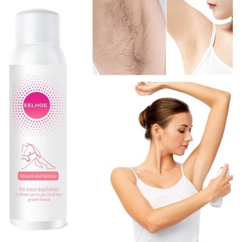 100ml Summer Painless Hair Removal Foam Cream Mousse Spray Body Hair Remover No Pain Irritation Convenient Not Harm Bikini Spray