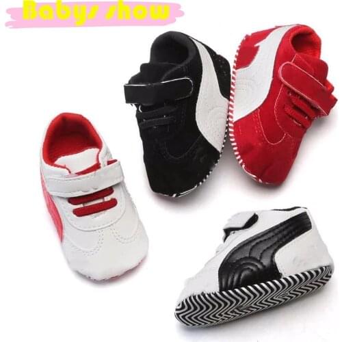 Baby shoes newborn 1 year toddler soft sole non-slip hot sale famous brand sneakers infant girls boy 2021 brand new bebe shoes