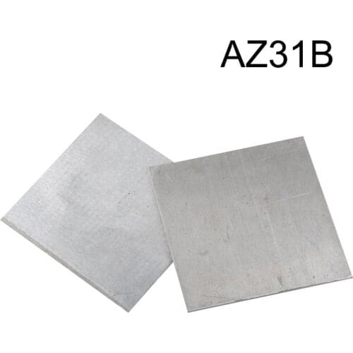 1Pcs AZ31B Magnesium Alloy Sheet Experimental magnesium Plate/Strip Thick 1/2/3mm