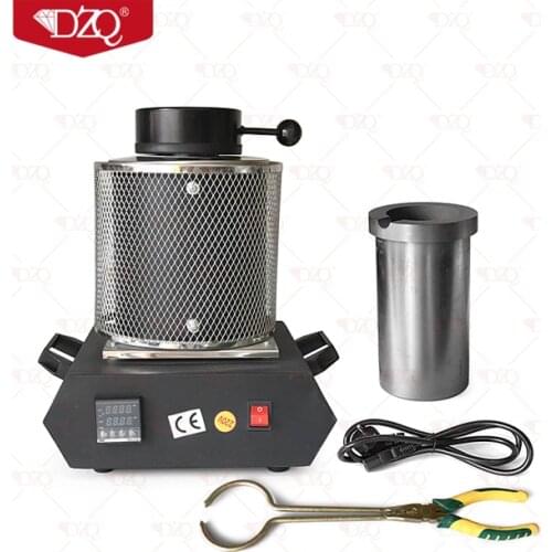 Mini 2KG melting furnace melting induction for GOLD SILVER