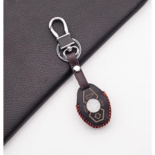 Fashion Men Soft Leather Car Key Cover for BMW X3 X5 Z3 Z4 3 5 7 Series E38 E39 E46 E83 M5 325i Key Protection Chain Case