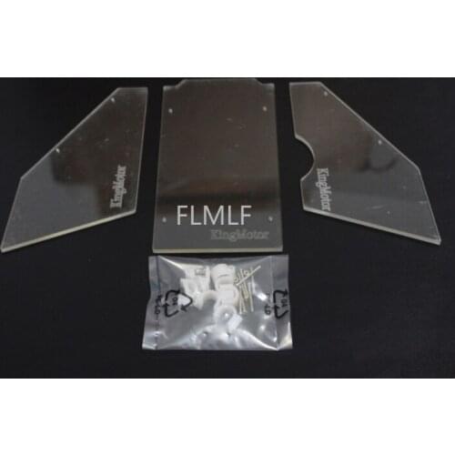 Transparent Car Window Kit Fit for 1/5 HPI ROVAN ROFUN KM GTB TS BAJA 5B