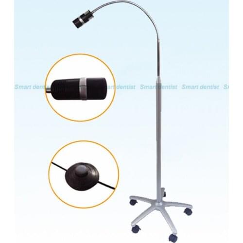 NEW 7W Mobile Surgical Medical Exam Light LED Examination Lamp Surgery Foot Switch