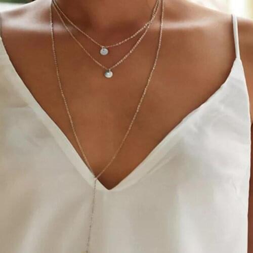 New Female Fashion Crystal Heart Necklace Pendant Short Gold Chain Necklace Pendant Necklace Charm Gifts Girlfriends Gift