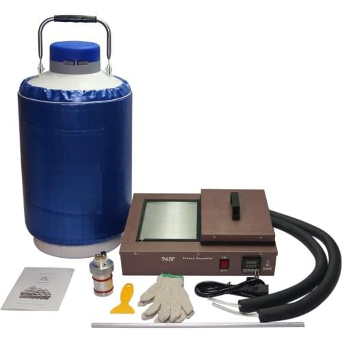 New FS-06 Liquid Nitrogen Freezing Separator 2 in 1 Kit Built-in Oil-Free Pump with 10L Liquid Nitrogen Tank 220V 110V 300W