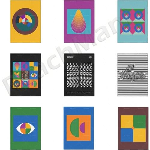 Hope posters, rich abstract prints, geometric art posters, good atmosphere printing, bedroom wall art design decorative posters