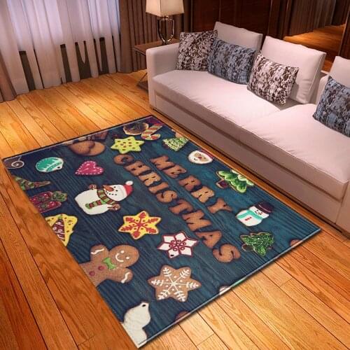 Merry Christmas Welcome Doormats Indoor New Year Carpet Home Kitchen Floor Mat/Rug Xmas decorate Carpets for Living Room Bedroom