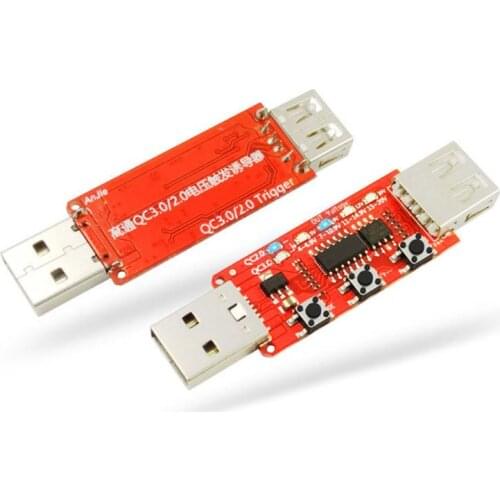 QC2.0/qc3.0 Tester Automatically Detects Phone Quick Charge Voltage Meter Simulator Trigger 9V/12V/20V