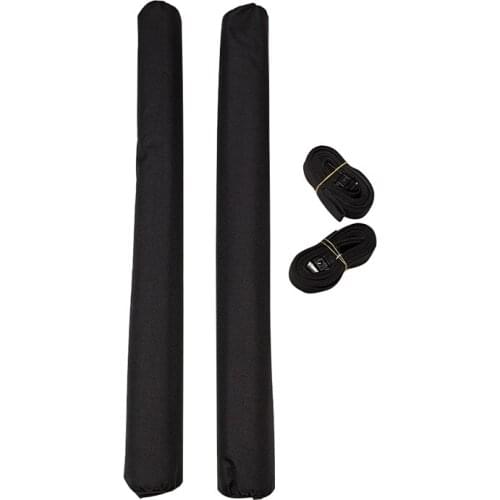 High qualiOxford Pair of Roof Rack Pads Inflatable Padded Crossbar Roof Cover Luggage Carrier Protective Cloth Bike Rack For Car