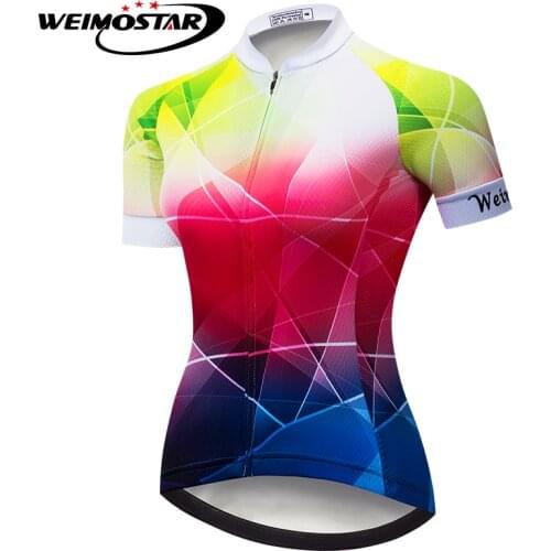 Weimostar Cycling Jersey Women downhill jersey mtb Jersey Bike Jersey Bicycle Shirt Breathable Cycling Clothing Ropa Ciclismo