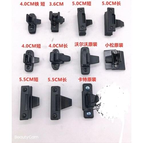 Excavator cab glass window catch button Buckle digger cross clip cockspur fastener Carter Komatsu