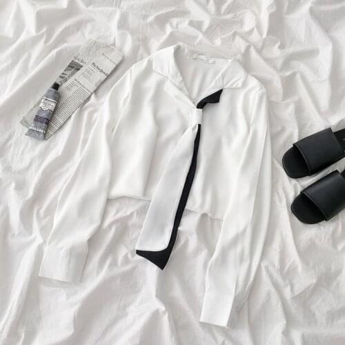 Cheap wholesale 2021 spring autumn new fashion casual ladies work women Blouse woman overshirt female OL button up shirt Vy304